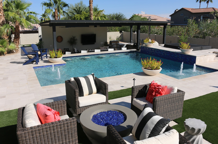 K3 Luxury Pool with Fire Pit