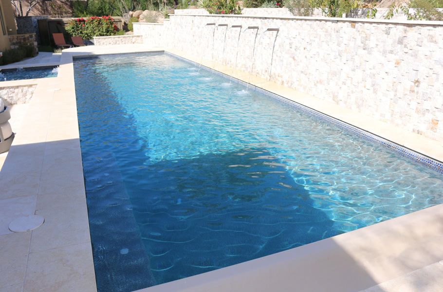 M5 Family Pool with Scupper Feature