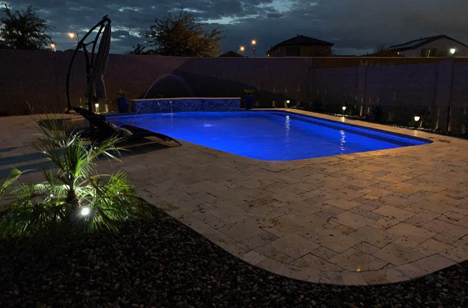 T2 Interior Pool Lighting