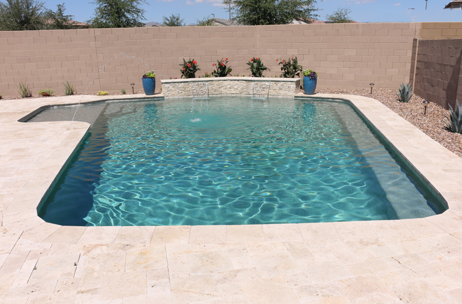 T3 Family Pool Series With Water Features